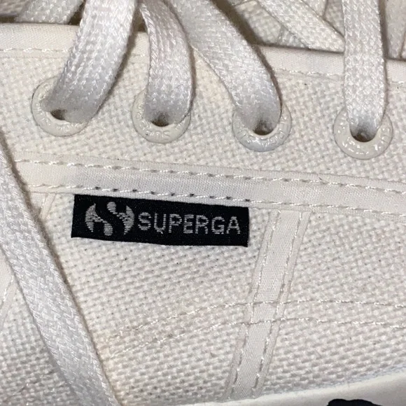 SUPERGA -2790, Foxing Print, Women’s Platform Sneakers, Size 7.5 - Picture 2 of 12